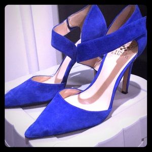 Royal Blue Pointed Toe Vince Camutos